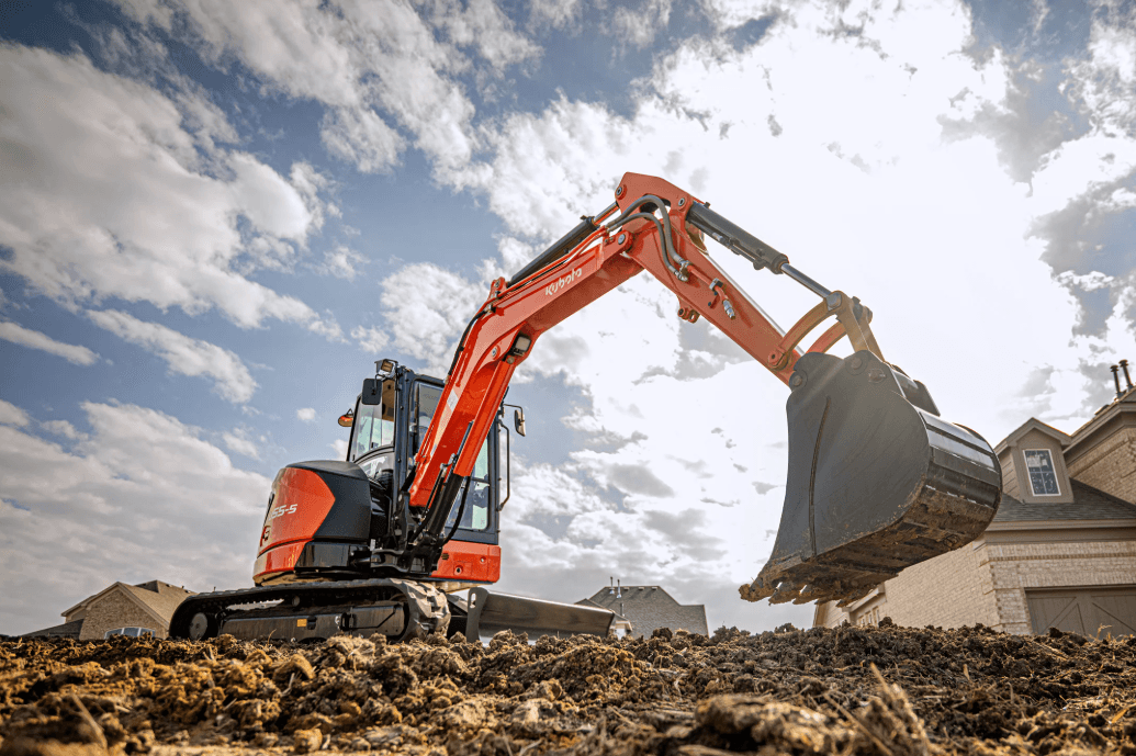 Kubota U55-5R3 Excavator w/ AC Cab
