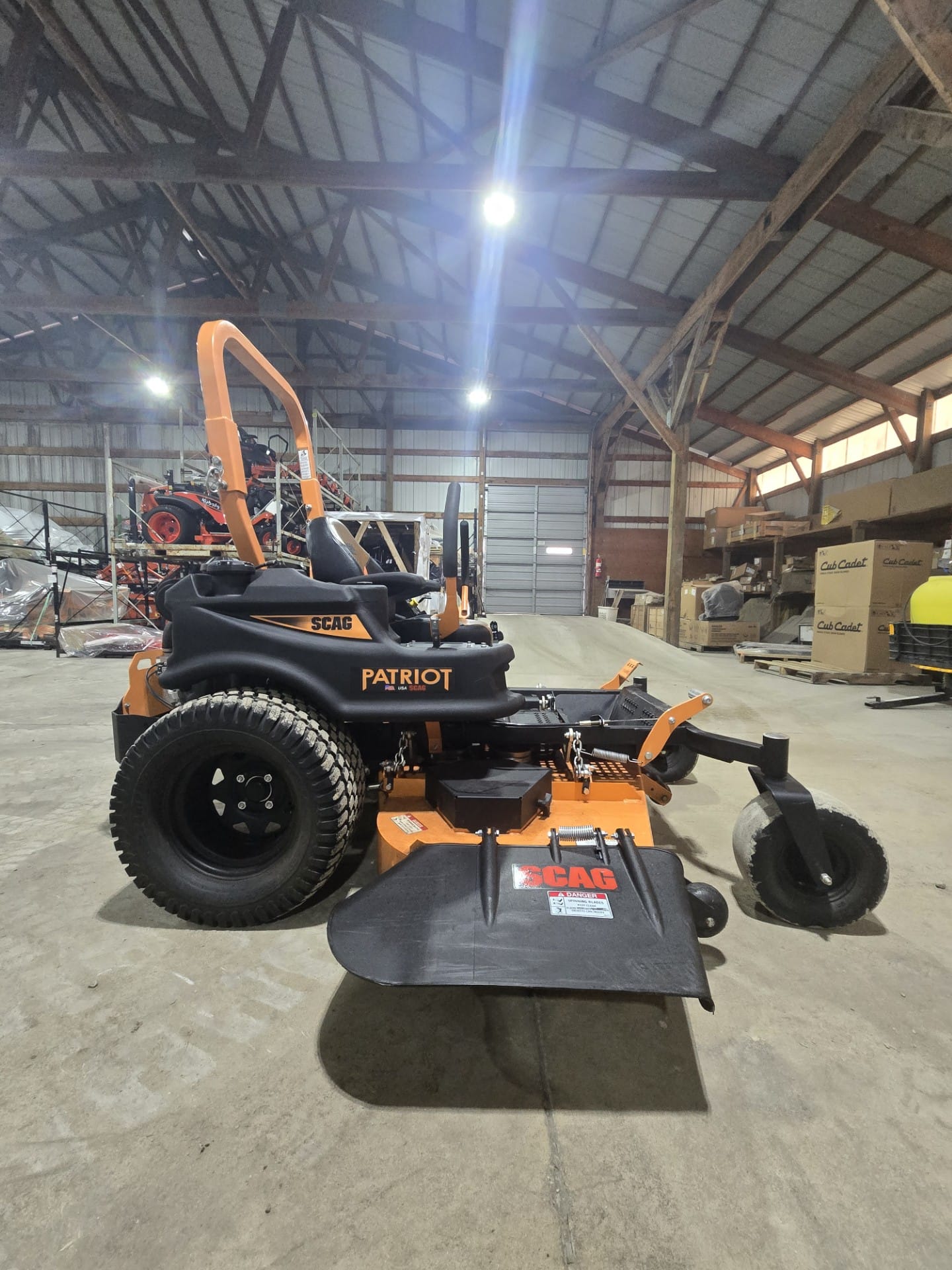 Used 2022 Scag SPZ61H-23FX Patriot Zero-Turn Mower